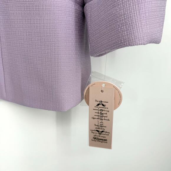 NWT Nanette Nanette Lepore Lavender Blazer Jacket 18W - Picture 5 of 10